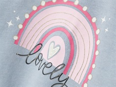 Name It sweatshirt blå med print